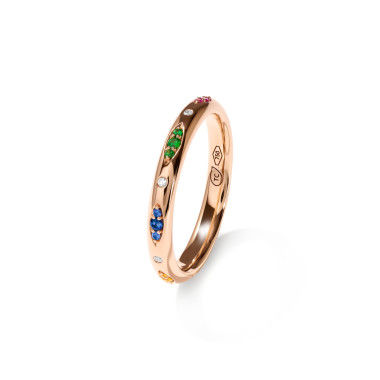         Roségold, Ringe, Tamara Comolli GYPSY Bandring Pavé 'Candy'