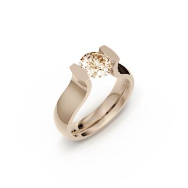 Ringe, Roségold, Niessing Spannring Lucia