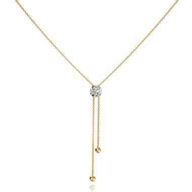 Halsschmuck, Gelbgold, Schmuckwerk Halskette Alpen
