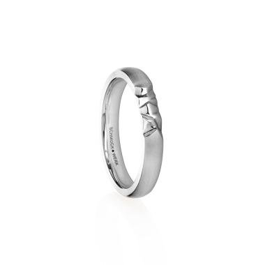 Ringe, Platin, Schmuckwerk Ring Alpenring