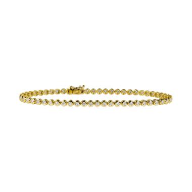 Armschmuck, Gelbgold, Ruppenthal Tennis-Armband