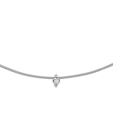         Platin, Halsschmuck, Niessing Princess Anhänger 