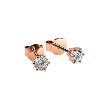         Roségold, Ohrringe, Ruppenthal Brillant Ohrstecker 