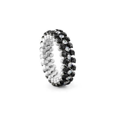Ringe, Weißgold, Serafino Consoli Brevetto Multi-Size Ring