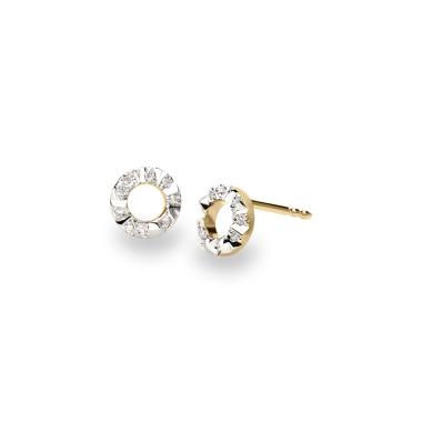Ohrringe, Gelbgold, Schmuckwerk Ohrstecker