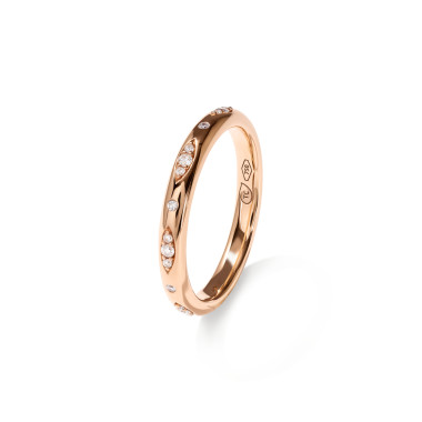         Roségold, Ringe, Tamara Comolli GYPSY Bandring Pavé 'Classic'