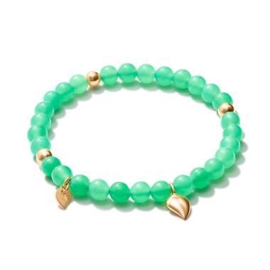 Armschmuck, Roségold, Tamara Comolli INDIA Armband Chrysoprase