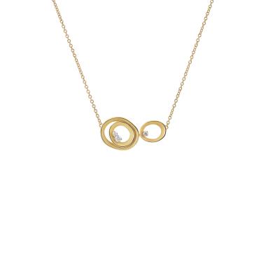 Halsschmuck, Gelbgold, Annamaria Cammilli Dune Solar Collier