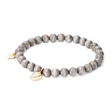 Armschmuck, Roségold, Tamara Comolli INDIA Drop Armband Greywood medium