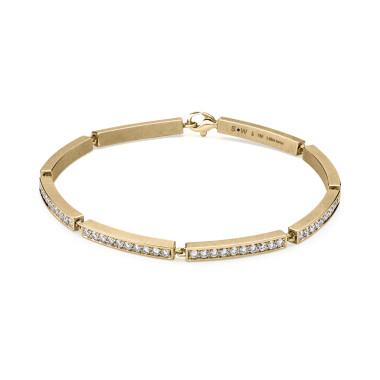         Gelbgold, Armschmuck, Schmuckwerk Saturn Armband