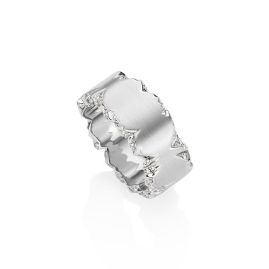         Weißgold, Ringe, Schmuckwerk Ring Alpenring