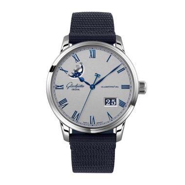 Unisex, Automatik, Glashütte Original Senator Excellence Panoramadatum Mondphase