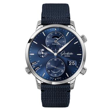 Herrenuhr, Automatik, Glashütte Original Senator Cosmopolite