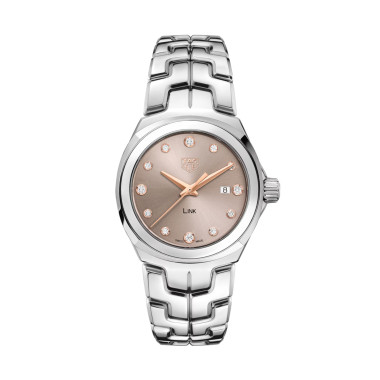 Damenuhr, Quarzwerk, TAG Heuer TAG HEUER LINK DATE