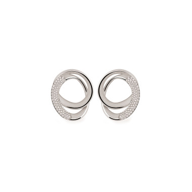 Weißgold, Ohrringe, Cammilli Firenze Galaxy Ohrringe