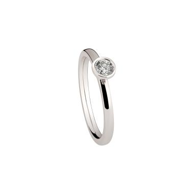 Ringe, Platin, Diamond Concept by Natalie Solitärring