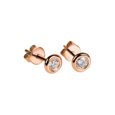 Ohrringe, Roségold, Ruppenthal Ohrstecker