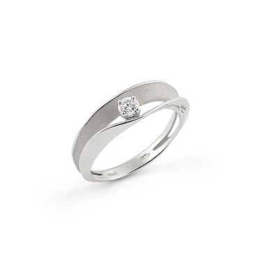 Ringe, Weißgold, Cammilli Dune Assolo Ring