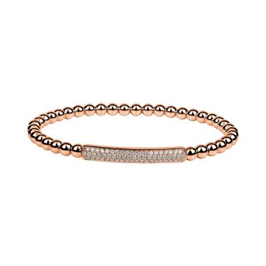 Armschmuck, Roségold, Ruppenthal Stretcharmband