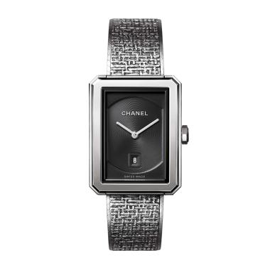 Damenuhr, Quarzwerk, CHANEL BOY·FRIEND TWEED Uhr