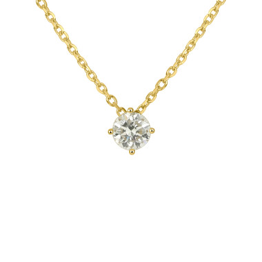         Gelbgold, Halsschmuck, Ruppenthal Collier Brillant