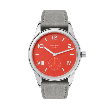 Handaufzug, NOMOS Glashütte Nomos Campus 38 Nonstop Red