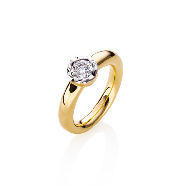 Gelbgold, Ringe, Schmuckwerk Ring Alpenring