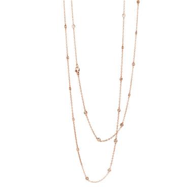 Halsschmuck, Roségold, Ruppenthal Collier
