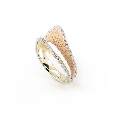 Ringe, Roségold, Annamaria Cammilli Regina Ring