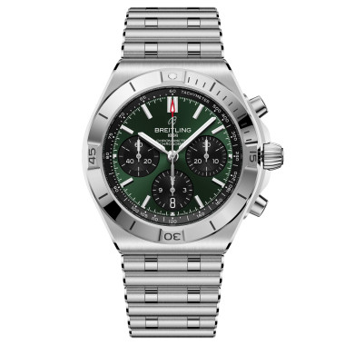         Damen- und Herrenuhr, Automatik, Breitling Chronomat B01 42