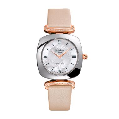 Damenuhr, Quarzwerk, Glashütte Original Pavonina