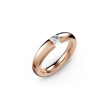 Ringe, Rotgold, Niessing Spannring Oval