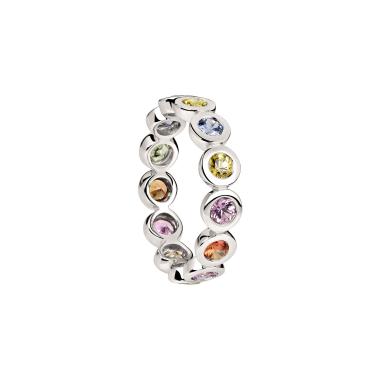 Ringe, Weißgold, Ruppenthal Memory Tennis Ring