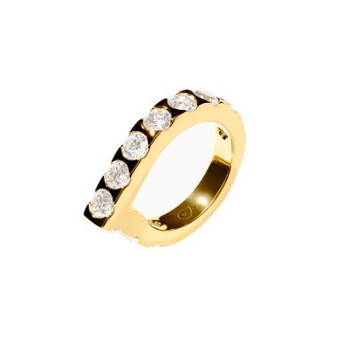 Ringe, Gelbgold, Tamara Comolli SIGNATURE Drop Memoire Classic Ring