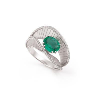 Ringe, Weißgold, Annamaria Cammilli Regina Couture Ring