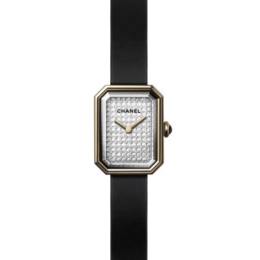 Damenuhr, Quarzwerk, CHANEL PREMIÈRE VELOURS Uhr