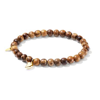 Armschmuck, Gelbgold, Tamara Comolli INDIA Drop Armband Snakewood