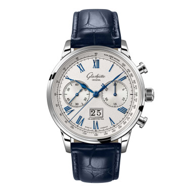         Damen- und Herrenuhr, Automatik, Glashütte Original Senator Chronograph