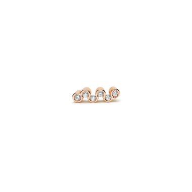 Armschmuck, Rotgold, Niessing Colette C Diamond Wave Anhänger