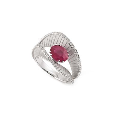 Ringe, Weißgold, Annamaria Cammilli Regina Couture Ring
