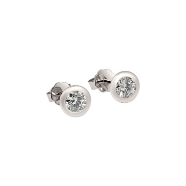 Ohrringe, Platin, Diamond Concept by Natalie Diamant Ohrstecker