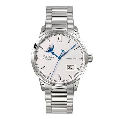 Unisex, Automatik, Glashütte Original Senator Excellence 
Panoramadatum Mondphase