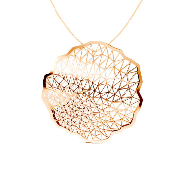         Rotgold, Halsschmuck, Niessing Topia Vision Anhänger 