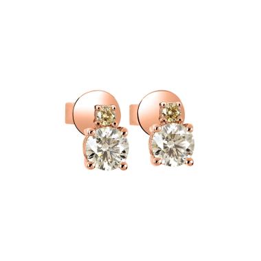 Ohrringe, Roségold, Ruppenthal Ohrstecker 