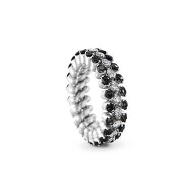 Ringe, Weißgold, Serafino Consoli Brevetto Multi-Size Ring