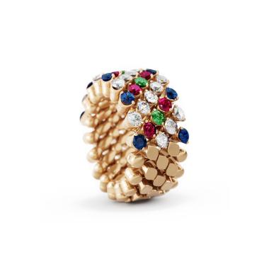 Ringe, Roségold, Serafino Consoli Brevetto Multi-Size Ring