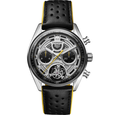 Automatik, Herrenuhr, TAG Heuer TAG HEUER CARRERA CHRONOGRAPH TOURBILLON X PORSCHE PANAMERICANA