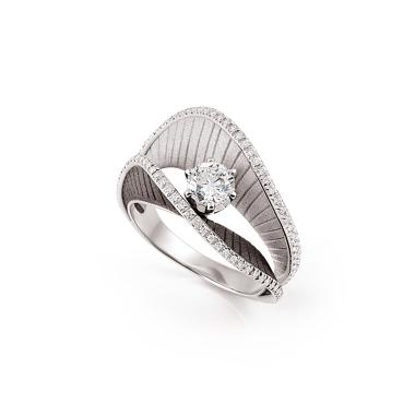 Ringe, Weißgold, Annamaria Cammilli Regina Couture Ring