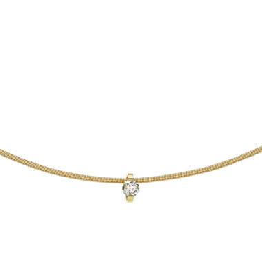         Gelbgold, Halsschmuck, Niessing Princess Anhänger 