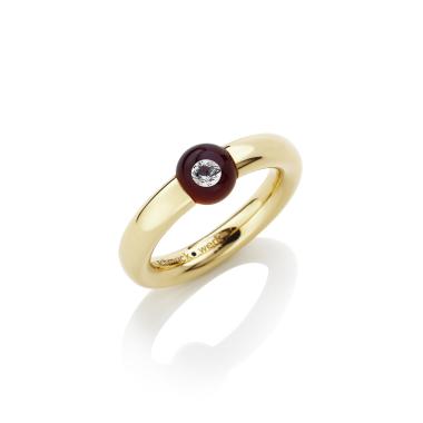 Ringe, Roségold, Schmuckwerk Ring Glasklar